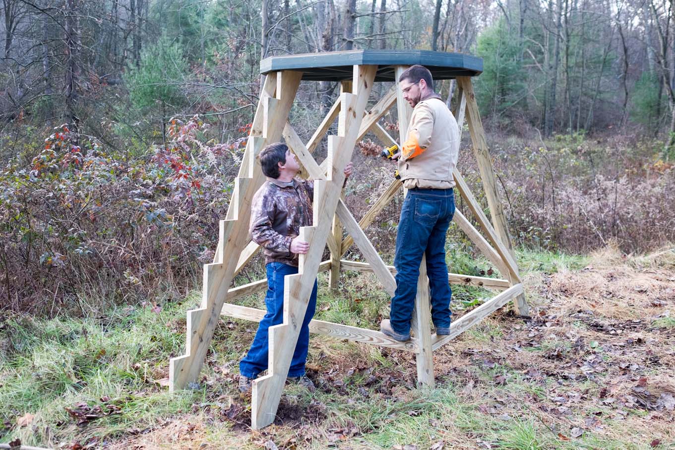 Hunting Blind Setup